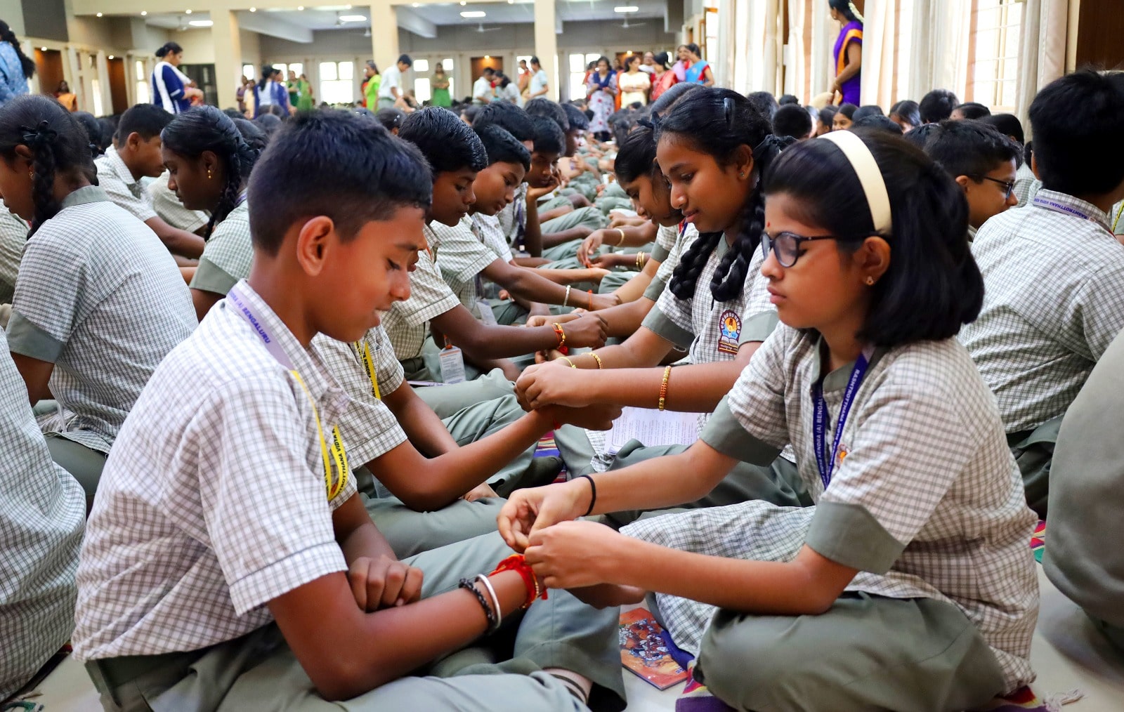 Rakshabandhan & Sanskrit Day celebration in RVKs